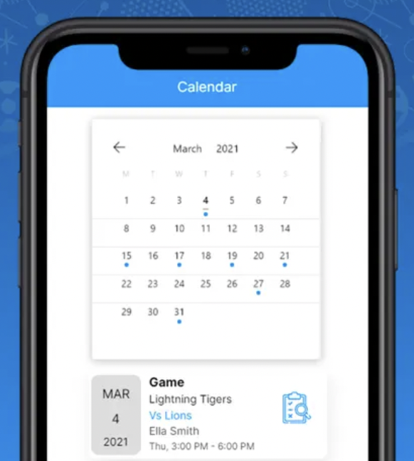 Team Sideline use case